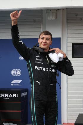 63 George Russell (GBR, Mercedes-AMG Petronas F1 Team), F1 Grand Prix of Hungary at Hungaroring on July 30, 2022 in Budapest, Hungary. (Photo by HOCH ZWEI Italy Photo Press) (Verwendung nur in Deutschland - GERMANY ONLY) *** 63 George Russell GBR, Mercedes AMG Petronas F1 Team , F1 Grand Prix of Hungary at Hungaroring on July 30, 2022 in Budapest, Hungary Photo by HOCH ZWEI Italy Photo Press Use only in Germany GERMANY ONLY