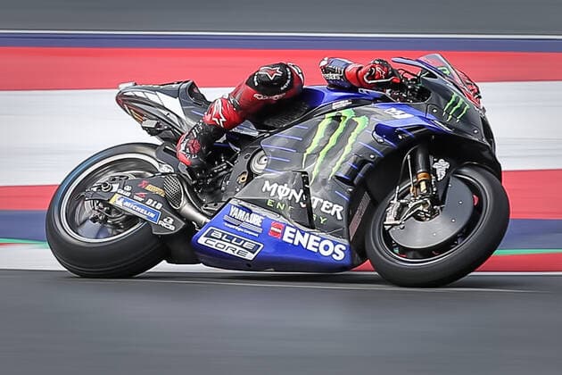 MOTORSPORTS - MotoGP, GP of Austria 2022 SPIELBERG,AUSTRIA,19.AUG.22 - MOTORSPORTS - MotoGP, Grand Prix of Austria, Red Bull Ring, free practice. Image shows Fabio Quartararo (FRA Monster Energy Yamaha MotoGP).  GEPAxpictures xManfredxBinder