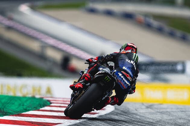 MOTORSPORTS - MotoGP, GP of Austria 2022 SPIELBERG,AUSTRIA,21.AUG.22 - MOTORSPORTS - MotoGP, Grand Prix of Austria, Red Bull Ring. Image shows Fabio Quartararo (FRA Monster Energy Yamaha MotoGP).  GEPAxpictures xMaticxKlansek
