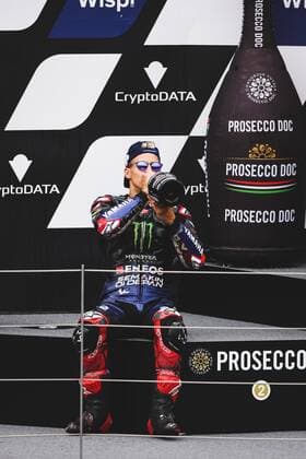 MOTORSPORTS - MotoGP, GP of Austria 2022 SPIELBERG,AUSTRIA,21.AUG.22 - MOTORSPORTS - MotoGP, Grand Prix of Austria, Red Bull Ring. Image shows Fabio Quartararo (FRA Monster Energy Yamaha MotoGP).  GEPAxpictures xDanielxGoetzhaber