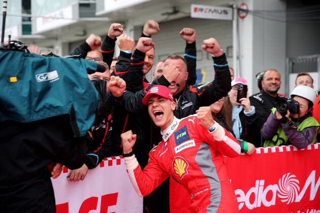 Sheldon van der Linde RSA , Schubert Motorsport BMW M4 delighted with victory in DTM round at Nürburgring Copyright Thomas Pakusch