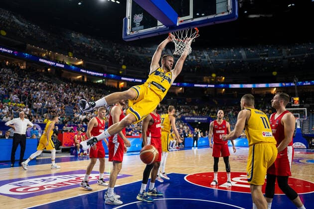 Basketball Cologne 01 09 2022 Eurobasket 2022 preliminary round Bosnia Herzegovina BIH Hungary HUN Miralem Halilovic Bosnia Herzegovina, No 07