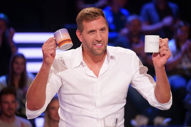 DIRK NOWITZKI THE CURRENT SPORTS STUDIO ZDF MAINZ
