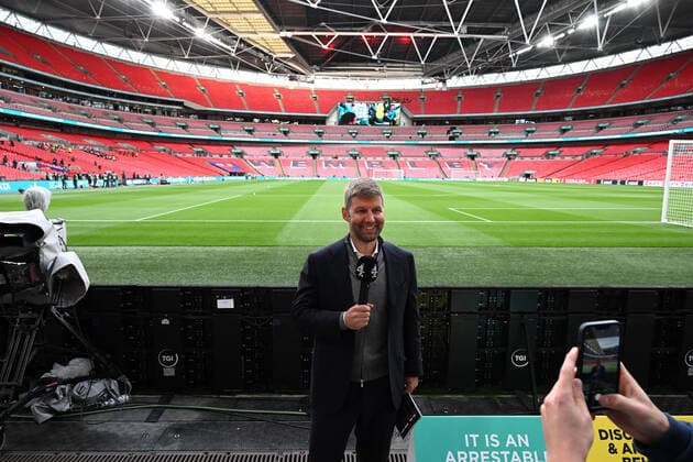 Thomas Hitzlsperger, England vs Germany, Football, Nations League, Matchday 6, 26 09 2022 DFB regulations prohibit any use of photographs as image sequences and or quasi video Copyright: xkolbert-press MarcxNiemeyerx
