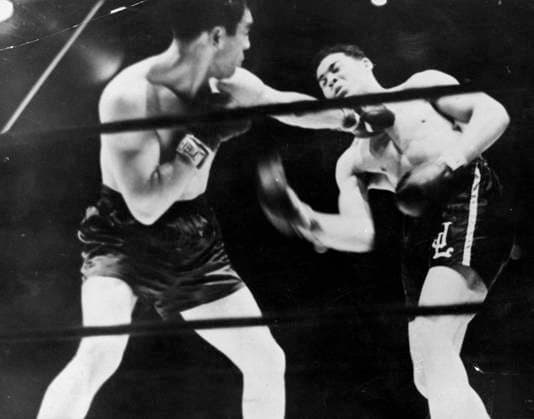 ARCHIVE 1936 Max Schmeling and Joe Loius x190x  Copyright: xPRESSENSxBILDx Schmeling-Louis