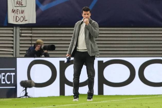 Michael Ballack Champions League Preliminary Round Group F Season 2022 2023 RB Leipzig vs Real Madrid at the Red Bull Arena in Leipzig Football,Germany,man,men,25 10 2022