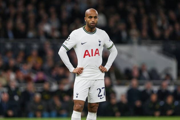October 26, 2022, London, England, United Kingdom: Lucas 27 of Tottenham Hotspur during the UEFA Champions League match Tottenham Hotspur vs Sporting Lisbon at Tottenham Hotspur Stadium, London, United Kingdom, 26th October 2022. London United Kingdom - ZUMAn307 20221026_zsa_n307_114 Copyright: xArronxGent NewsxImagesx