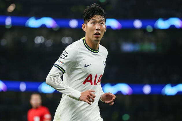 October 26, 2022, London, England, United Kingdom: Son Heung-Min 7 of Tottenham Hotspur during the UEFA Champions League match Tottenham Hotspur vs Sporting Lisbon at Tottenham Hotspur Stadium, London, United Kingdom, 26th October 2022. London United Kingdom - ZUMAn307 20221026_zsa_n307_181 Copyright: xArronxGent NewsxImagesx