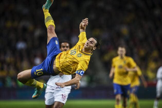 STOCKHOLM 20121114 Zlatan Ibrahimovic s C scoring 4 2 goal in the friendly soccer match Sweden vs England at the new national soccer stadium Friends Arena in Stockholm, Sweden, November 14, 2012 STOCKHOLM SVERIGE x7111x  Copyright: xNILSxPETTERxNILSSONx xXPx xTTx SWEDEN-ENGLAND