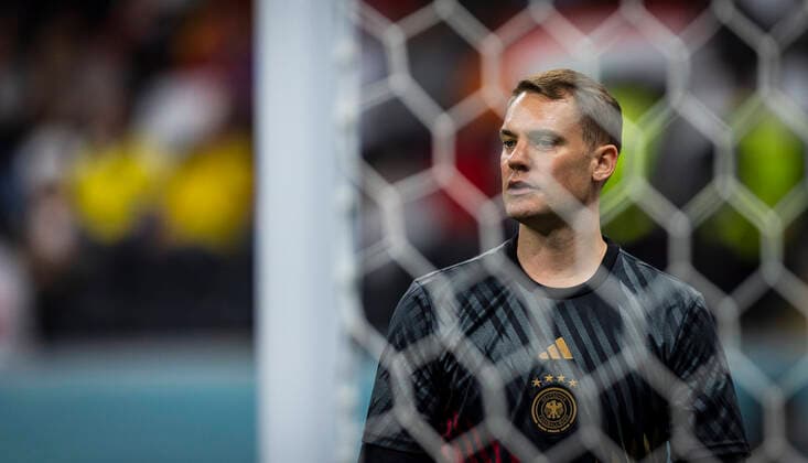 Doha, Qatar 27th Nov, 2022 Goalkeeper Manuel Neuer Germany Spain Germany Spain World Cup 2022 in Qatar 27 11 2022 Credit Moritz Müller