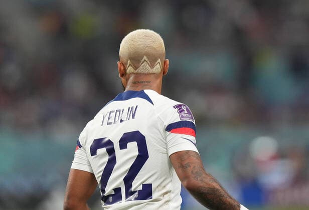 03 12 2022, Khalifa International Stadium, Doha, QAT, World Cup FIFA 2022, Round of 16, Netherlands vs USA, pictured USA™s defender DeAndre Yedlin Doha Khalifa International Stadium Qatar  eu-images-506