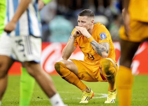 AL DAAYEN Wout Weghorst of Holland after the FIFA World Cup Qatar 2022 quarterfinal match between the Netherlands and Argentina at the Lusail Stadium on December 9, 2022 in Al Daayen, Qatar ANP KOEN VAN WEEL FIFA World Cup Qatar 2022 2022 xVIxANPxSportx xxANPxIVx 459178438 originalFilename: 459178438.jpg
