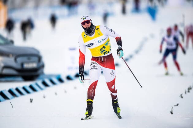 221210 Johan Häggström, Pitea Elit SK, during the ski race over 15 km freestyle on December 10, 2022 in Idre,  Copyright: EMMAxWALLSKOG BB221210BB354