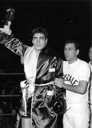 Eduardo Corletti The victorious Eduardo Corletti after his fight with George Chuvalo . 26 January 1966  Copyright: xTopFotox Sp007405
