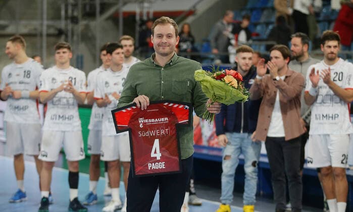 Bietigheim , DHB Cup Round of 16 , SG BBM Bietigheim vs THW Kiel , Relegation Patrick Rentschler BBM