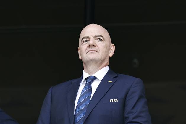 UEFA plans disciplinary proceedings against Gianni Infantino, archive images
