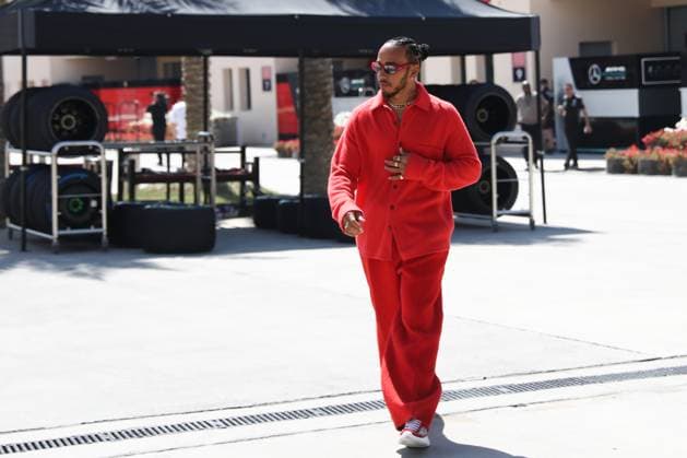 F1 Bahrain Grand Prix Previews Lewis Hamilton of Mercedes ahead of the Formula 1 Bahrain Grand Prix at Bahrain International Circuit in Sakhir, Bahrain on March 2, 2023. Sakhir Bahrain  Copyright: xJakubxPorzyckix originalFilename:porzycki-f1bahrai230302_npXOZ