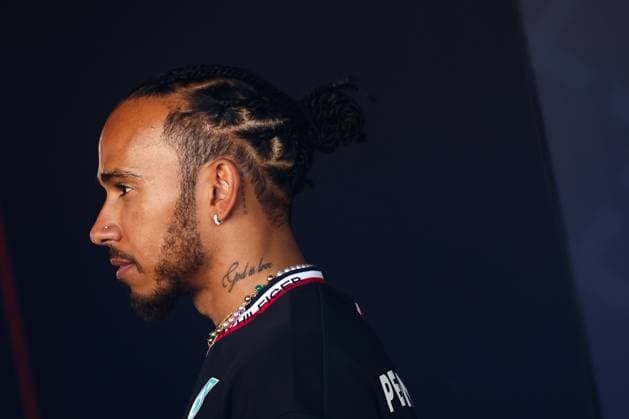 F1 Bahrain Grand Prix Previews Lewis Hamilton of Mercedes during an interview ahead of the Formula 1 Bahrain Grand Prix at Bahrain International Circuit in Sakhir, Bahrain on March 2, 2023. Sakhir Bahrain  Copyright: xJakubxPorzyckix originalFilename:porzycki-f1bahrai230302_np4G6