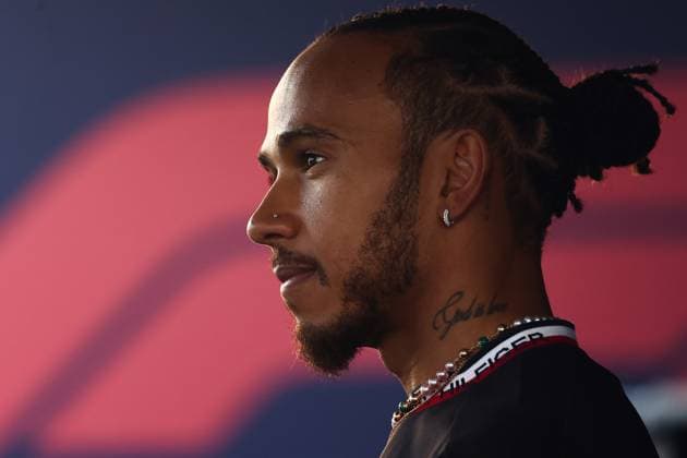 F1 Bahrain Grand Prix Previews Lewis Hamilton of Mercedes during an interview ahead of the Formula 1 Bahrain Grand Prix at Bahrain International Circuit in Sakhir, Bahrain on March 2, 2023. Sakhir Bahrain  Copyright: xJakubxPorzyckix originalFilename:porzycki-f1bahrai230302_npF75