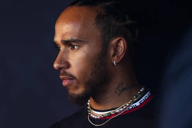 F1 Bahrain Grand Prix Previews Lewis Hamilton of Mercedes during an interview ahead of the Formula 1 Bahrain Grand Prix at Bahrain International Circuit in Sakhir, Bahrain on March 2, 2023. Sakhir Bahrain  Copyright: xJakubxPorzyckix originalFilename:porzycki-f1bahrai230302_nphBI