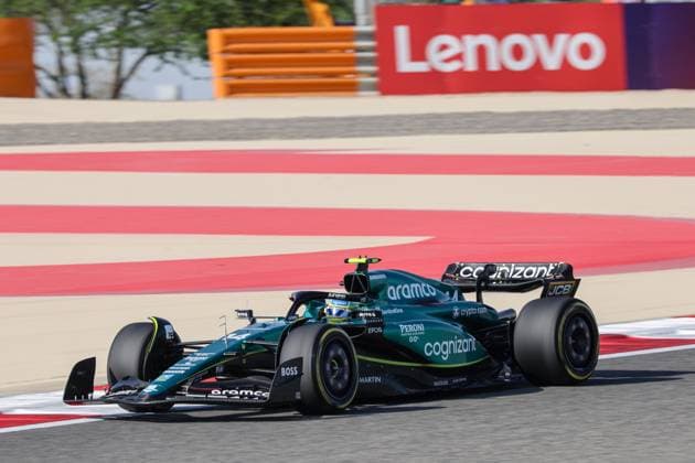 14 Fernando Alonso (ESP, Aston Martin Aramco Cognizant F1 Team), F1 Grand Prix of Bahrain at Bahrain International Circuit on March 3, 2023 in Sakhir, Bahrain. (Photo by HOCH ZWEI Italy Photo Press) (Verwendung nur in Deutschland - GERMANY ONLY) *** 14 Fernando Alonso ESP, Aston Martin Aramco Cognizant F1 Team , F1 Grand Prix of Bahrain at Bahrain International Circuit on March 3, 2023 in Sakhir, Bahrain Photo by HOCH ZWEI Italy Photo Press Use only in Germany GERMANY ONLY