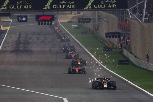 F1 Bahrain Grand Prix Max Verstappen of Red Bull Racing during Bahrain Grand Prix at Sakhir Circuit in Sakhir, Bahrain on March 5, 2023. Sakhir Bahrain Copyright: xJakubxPorzyckix originalFilename:porzycki-f1bahrai230305_np4XT