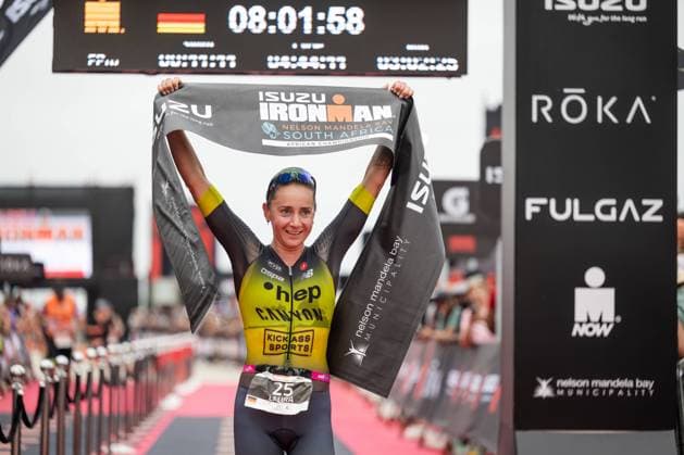 Ironman South Africa 2023, 05 03 2023 Laura Philipp GER wins IRONMAN South Africa 2023, 05 03 2023 Copyright: xBEAUTIFULxSPORTS Nagelx