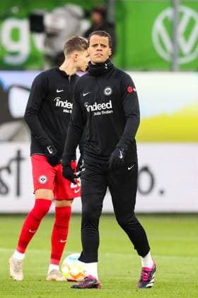 Timothy Chandler Eintracht Frankfurt,22 1 football Bundesliga season 2022 2023 point match VfL Wolfsburg vs Eintracht Frankfurt at Volkswagen Arena in Wolfsburg football,Germany,man,men,05 03 2023