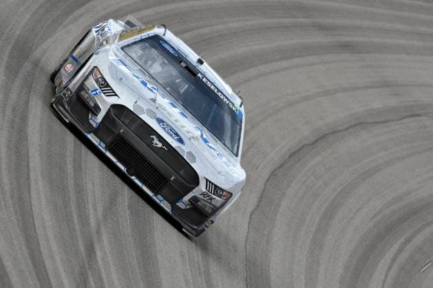 LAS VEGAS, NV - MARCH 05: Brad Keselowski ( 6 RFK Racing Fastenal Ford) drives through turn two during the NASCAR, Motorsport, USA Cup Series Pennzoil 400 presented by Jiffy Lube on March 5, 2023, at the Las Vegas Motor Speedway in Las Vegas, Nevada. (Photo by Michael Allio Icon Sportswire) AUTO: MAR 05 NASCAR Cup Series Pennzoil 400 presented by Jiffy Lube Icon116230305157