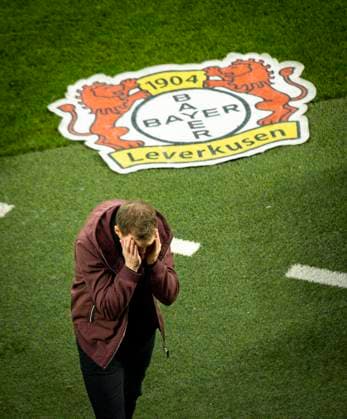 Leverkusen, Germany 19th Mar, 2023 coach Julian Nagelsmann Muenchen disappointed Bayer Leverkusen Bayern Munich 19 03 2023