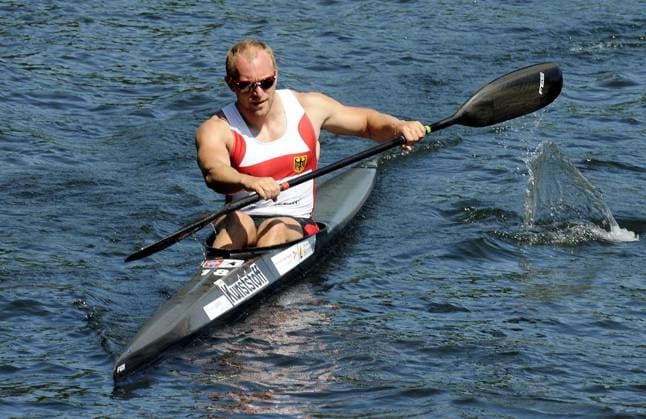 <p>IFC Canoe Sprint World Cup auf der Regattabahn in Duisburg, am Sonntag den 27.05.2012. Im Bild Ronald Rauhe. Deutschland Nordrhein-Westfalen Duisburg-Wedau Copyright: LarsxFroehlich
