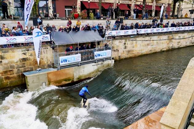 4 German Rapid Surf Championship¯on the enecity Leinewelle Hannover, 29 04 2023 Foto:xU.xStammx xFuturexImage