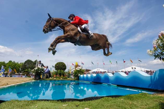 MANNHEIM Maimarkt Turnier 2023, MANNHEIM Maimarkt Turnier 2023 STUEHLMEYER Patrick GER , Drako de Maugre LONGINES EEF Nations Cup Mannheim CSIO3 Nations Cup over two rounds Mannheim, Reitstadion Maimarkt 07 May 2023