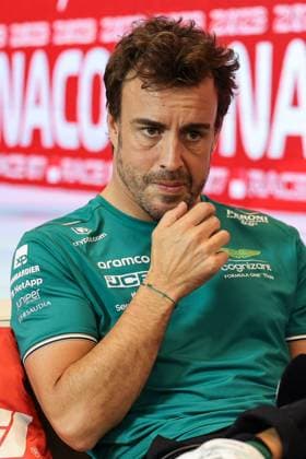 14 Fernando Alonso (ESP, Aston Martin Aramco Cognizant F1 Team), F1 Grand Prix of Monaco at Circuit de Monaco on May 25, 2023 in Monte-Carlo, Monaco. (Photo by HOCH ZWEI Italy Photo Press) (Verwendung nur in Deutschland - GERMANY ONLY) *** 14 Fernando Alonso ESP, Aston Martin Aramco Cognizant F1 Team , F1 Grand Prix of Monaco at Circuit de Monaco on May 25, 2023 in Monte Carlo, Monaco Photo by HOCH ZWEI Italy Photo Press Use only in Germany GERMANY ONLY