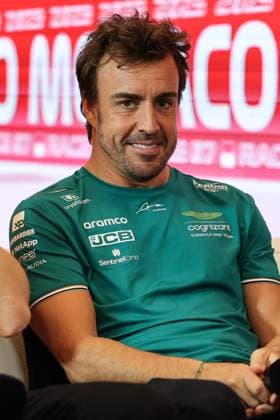 14 Fernando Alonso (ESP, Aston Martin Aramco Cognizant F1 Team), F1 Grand Prix of Monaco at Circuit de Monaco on May 25, 2023 in Monte-Carlo, Monaco. (Photo by HOCH ZWEI Italy Photo Press) (Verwendung nur in Deutschland - GERMANY ONLY) *** 14 Fernando Alonso ESP, Aston Martin Aramco Cognizant F1 Team , F1 Grand Prix of Monaco at Circuit de Monaco on May 25, 2023 in Monte Carlo, Monaco Photo by HOCH ZWEI Italy Photo Press Use only in Germany GERMANY ONLY