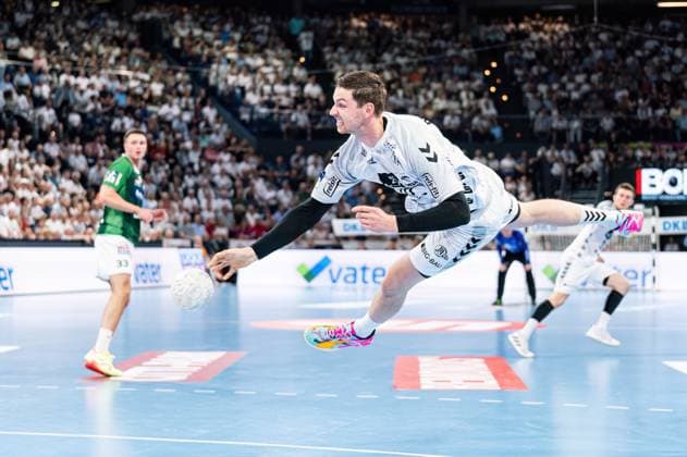 Goal Hendrik Pekeler THW Kiel, 61 THW Kiel vs HSG Wetzlar, Handball, Bundesliga, Matchday 33, Season 2022 2023, 07 06 2023 THW Kiel vs HSG Wetzlar, Handball, Bundesliga, Matchday 33, Season 2022 2023, 07 06 2023 Kiel Copyright: xEibner-Pressefoto MarcelxvonxFehrnx EP_EER