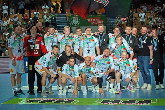 11 06 2023, xovx, handball Liqui Moly Handball Bundesliga, HSG Wetzlar SC Magdeburg With a 35 30 win at HSG Wetzlar, SC Magdeburg secures the runner-up spot in the 22 23 Wetzlar Buderus Arena Hesse Germany EN season.