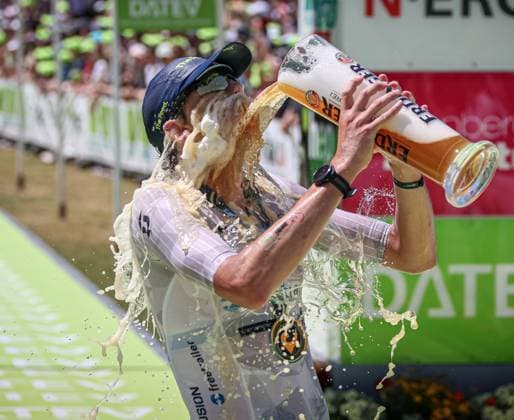 Challenge Roth Triathlon 25 06 23 the DoÂ¤ne Magnus Ditlev wins the Challenge Roth Triathlon in new record time Roth Bavaria Germany IKT_0391