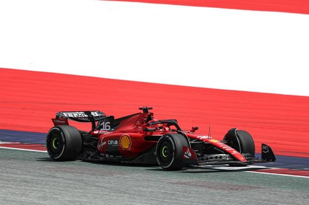 16 LECLERC Charles (mco), Scuderia Ferrari SF-23, action during the 2023 Formula 1 Rolex Grosser Preis von Osterreich, 2023 Austrian Grand Prix, 9th round of the 2023 Formula One World Championship, WM, Weltmeisterschaft from June 30 to July 2, 2023 on the Red Bull Ring, in Spielberg, Austria Copyright: xFlorentxGooden DPPI IPAxSportx x xIPAxSportx 0 IPA_IPA38968699