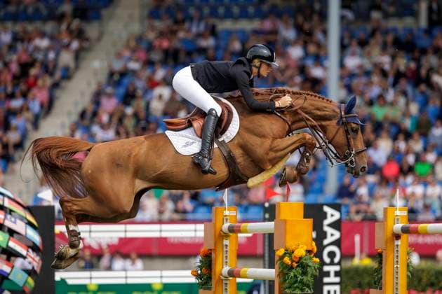 AACHEN CHIO 2023, AACHEN CHIO 2023 WARGERS Jana GER , Dorette Prize giving ceremony RWE Prize of North Rhine Westphalia Jumping competition with jump-off Aachen, Reitstadion Soers 30 June 2023