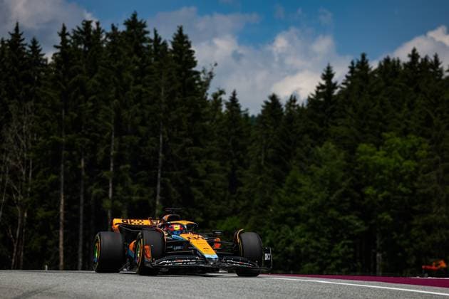 81 PIASTRI Oscar (aus), McLaren F1 Team MCL60, action during the 2023 Formula 1 Rolex Grosser Preis von Osterreich, 2023 Austrian Grand Prix, 9th round of the 2023 Formula One World Championship, WM, Weltmeisterschaft from June 30 to July 2, 2023 on the Red Bull Ring, in Spielberg, Austria  Copyright: xFlorentxGooden DPPI IPAxSportx x xIPAxSportx 0 IPA_IPA38976217