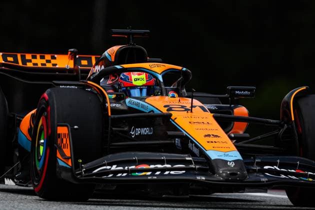 81 PIASTRI Oscar (aus), McLaren F1 Team MCL60, action during the 2023 Formula 1 Rolex Grosser Preis von Osterreich, 2023 Austrian Grand Prix, 9th round of the 2023 Formula One World Championship, WM, Weltmeisterschaft from June 30 to July 2, 2023 on the Red Bull Ring, in Spielberg, Austria  Copyright: xFlorentxGooden DPPI IPAxSportx x xIPAxSportx 0 IPA_IPA38976316