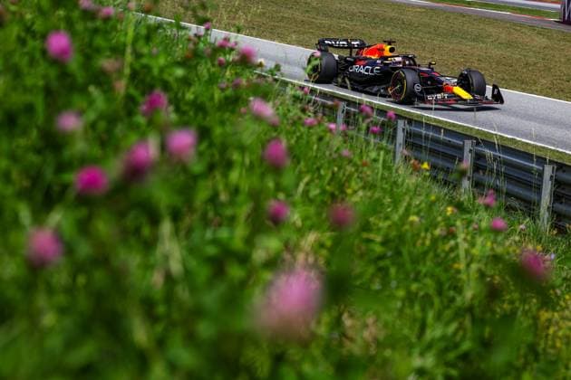 01 VERSTAPPEN Max (nld), Red Bull Racing RB19, action during the 2023 Formula 1 Rolex Grosser Preis von Osterreich, 2023 Austrian Grand Prix, 9th round of the 2023 Formula One World Championship, WM, Weltmeisterschaft from June 30 to July 2, 2023 on the Red Bull Ring, in Spielberg, Austria Copyright: xFlorentxGooden DPPI IPAxSportx x xIPAxSportx 0 IPA_IPA38976332