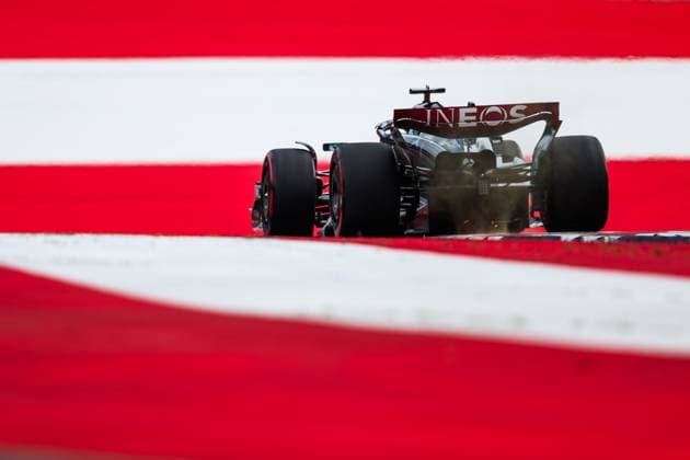 63 RUSSELL George (gbr), Mercedes AMG F1 Team W14, action during the 2023 Formula 1 Rolex Grosser Preis von Osterreich, 2023 Austrian Grand Prix, 9th round of the 2023 Formula One World Championship, WM, Weltmeisterschaft from June 30 to July 2, 2023 on the Red Bull Ring, in Spielberg, Austria  Copyright: xFlorentxGooden DPPI IPAxSportx x xIPAxSportx 0 IPA_IPA38977829