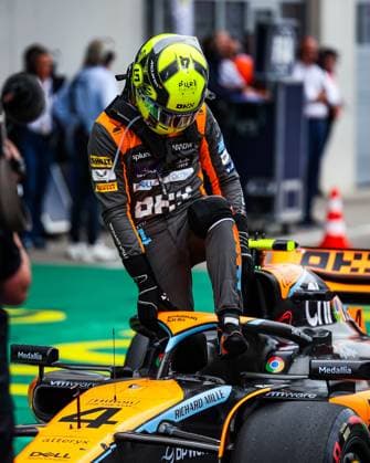 NORRIS Lando (gbr), McLaren F1 Team MCL60, portrait during the 2023 Formula 1 Rolex Grosser Preis von Osterreich, 2023 Austrian Grand Prix, 9th round of the 2023 Formula One World Championship, WM, Weltmeisterschaft from June 30 to July 2, 2023 on the Red Bull Ring, in Spielberg, Austria Copyright: xFlorentxGooden DPPI IPAxSportx x xIPAxSportx 0 IPA_IPA38989707
