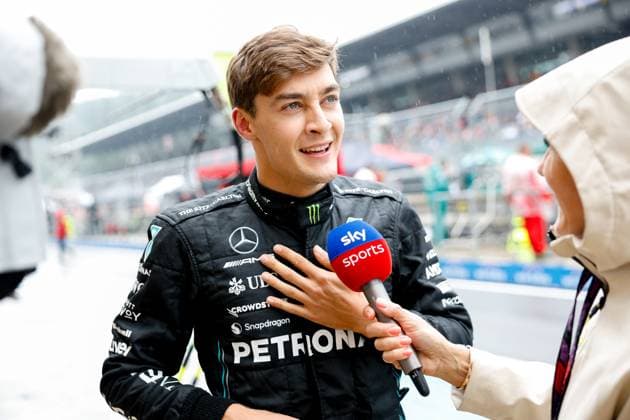 RUSSELL George (gbr), Mercedes AMG F1 Team W14, portrait during the 2023 Formula 1 Rolex Grosser Preis von Osterreich, 2023 Austrian Grand Prix, 9th round of the 2023 Formula One World Championship, WM, Weltmeisterschaft from June 30 to July 2, 2023 on the Red Bull Ring, in Spielberg, Austria Copyright: xDppi DPPI IPAxSportx xipa-agencyx xIPAxSportx 0 IPA_IPA38992367