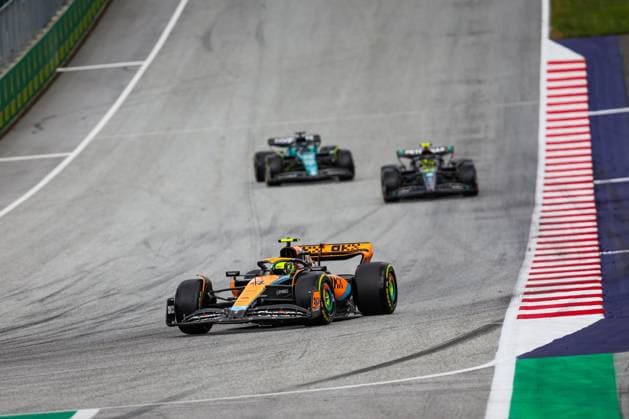 04 NORRIS Lando (gbr), McLaren F1 Team MCL60, action during the 2023 Formula 1 Rolex Grosser Preis von Osterreich, 2023 Austrian Grand Prix, 9th round of the 2023 Formula One World Championship, WM, Weltmeisterschaft from June 30 to July 2, 2023 on the Red Bull Ring, in Spielberg, Austria Copyright: xFlorentxGooden DPPI IPAxSportx x xIPAxSportx 0 IPA_IPA39005166