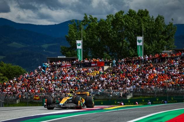 04 NORRIS Lando (gbr), McLaren F1 Team MCL60, action during the 2023 Formula 1 Rolex Grosser Preis von Osterreich, 2023 Austrian Grand Prix, 9th round of the 2023 Formula One World Championship, WM, Weltmeisterschaft from June 30 to July 2, 2023 on the Red Bull Ring, in Spielberg, Austria Copyright: xFlorentxGooden DPPI IPAxSportx x xIPAxSportx 0 IPA_IPA39005563