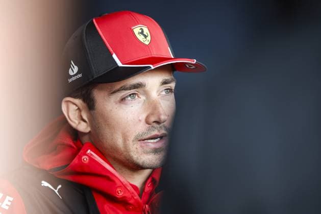 LECLERC Charles (mco), Scuderia Ferrari SF-23, portrait during the 2023 Formula 1 Aramco British Grand Prix, 10th round of the 2023 Formula One World Championship, WM, Weltmeisterschaft from July 7 to 9, 2023 on the Silverstone Circuit, in Silverstone, United Kingdom Copyright: xXavixBonilla DPPI IPAxSportx xipx xIPAxSportx 0 IPA_IPA39081685