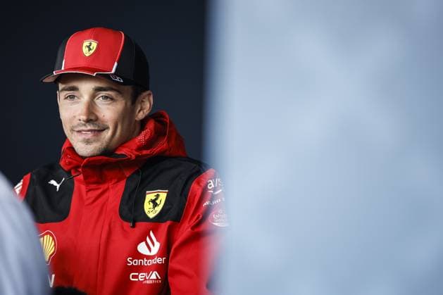 LECLERC Charles (mco), Scuderia Ferrari SF-23, portrait during the 2023 Formula 1 Aramco British Grand Prix, 10th round of the 2023 Formula One World Championship, WM, Weltmeisterschaft from July 7 to 9, 2023 on the Silverstone Circuit, in Silverstone, United Kingdom Copyright: xXavixBonilla DPPI IPAxSportx xipx xIPAxSportx 0 IPA_IPA39081692